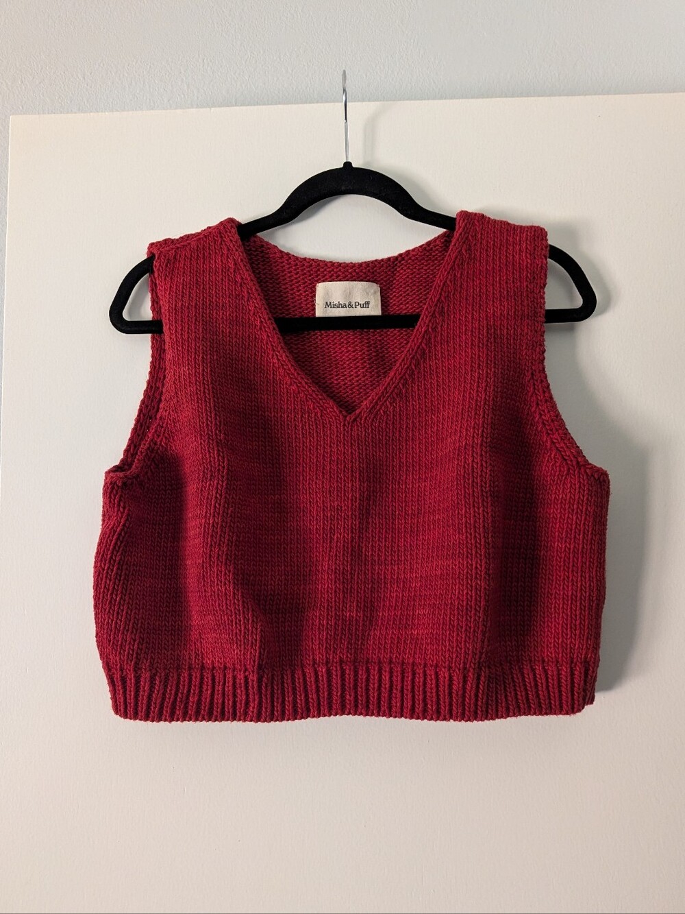 Misha And Puff - Adult Box Vest - Claret